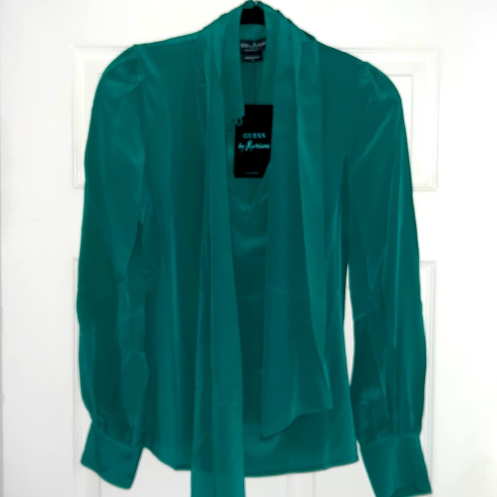 Guess by Marciano Jade silk blouse size XS